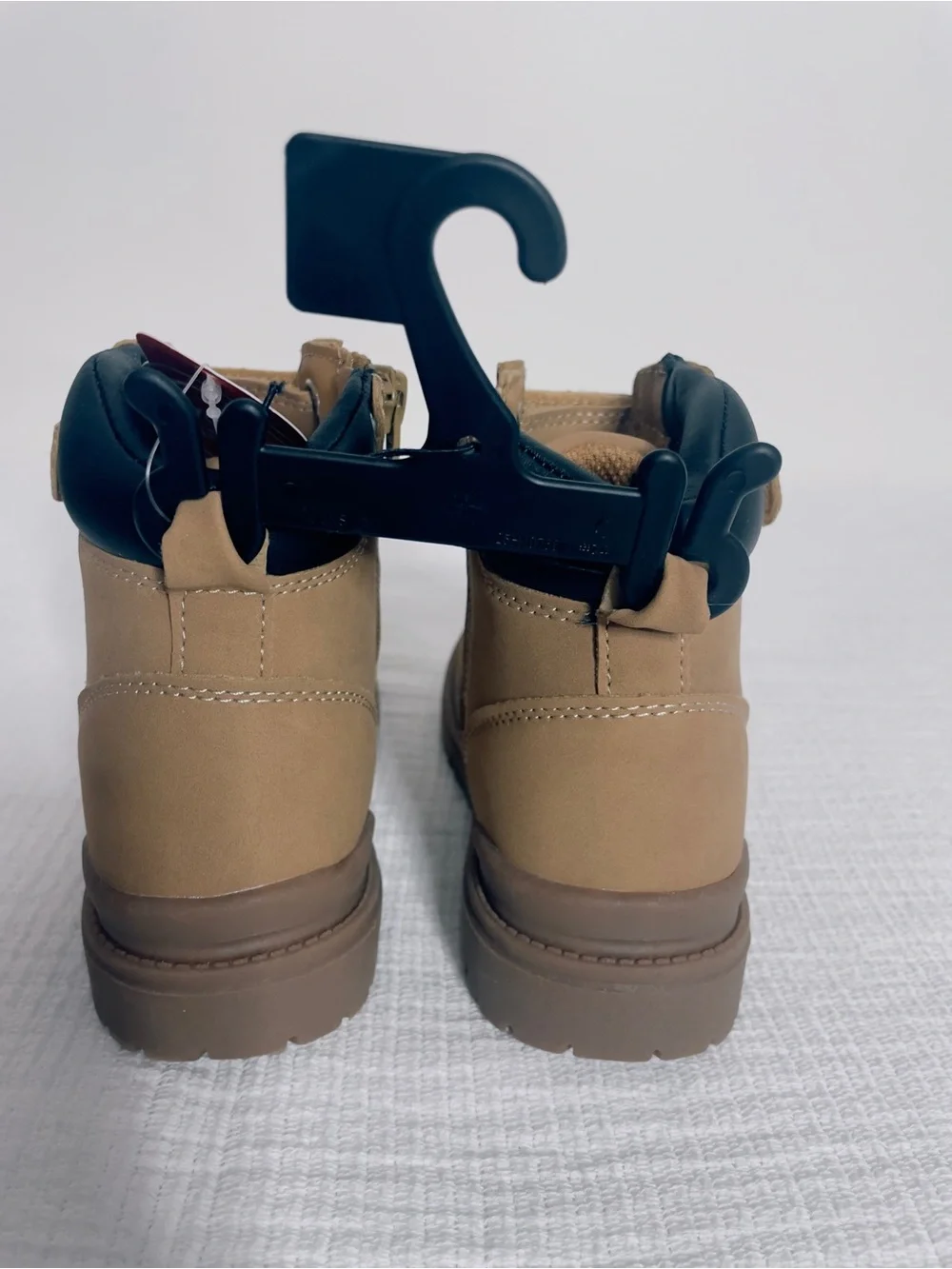 Wonder Nation Kids' Tan Lace-Up Ankle Boots -